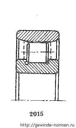 306 подшипник чертеж